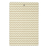 Chevron Pattern Mini Klembord (Achterkant)