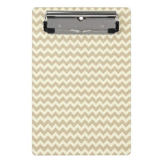 Chevron Pattern Mini Klembord (Voorkant)