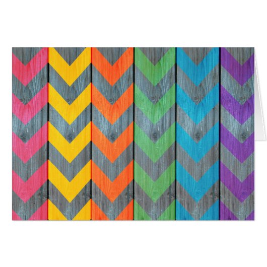 Chevron Pattern on Wood Texture by Shirley Taylor (Voorkant Horizontaal)