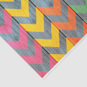 Chevron Pattern on Wood Texture by Shirley Taylor Tissuepapier (Detail)