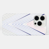 Chevron Pattern op witte achtergrond Case-Mate iPhone Case (Achterkant (horizontaal))