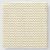 Chevron Pattern Stenen Onderzetter (Voorkant)