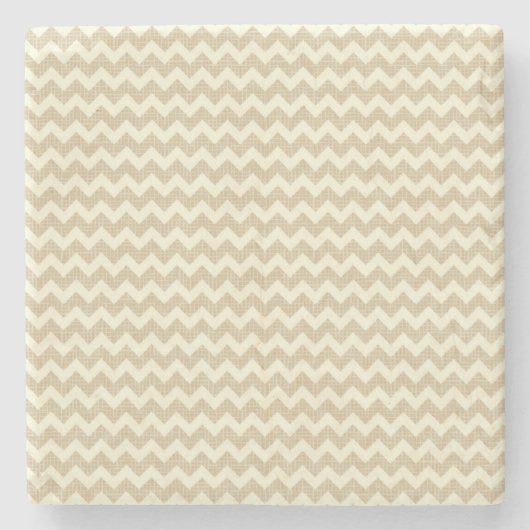 Chevron Pattern Stenen Onderzetter (Voorkant)