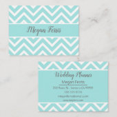 Chevron Pattern Visitekaartje (Voorkant / Achterkant)