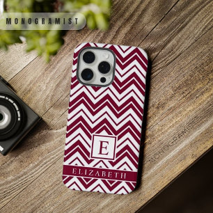 Chevron Personnalisable Rouge Marron Foncé Rose Bl
