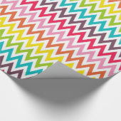 Chevron Rainbow Cadeaupapier (Hoek)