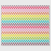 Chevron Rainbow Cadeaupapier (Vlak)