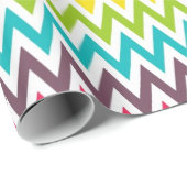 Chevron Rainbow Cadeaupapier (Rol Hoek)