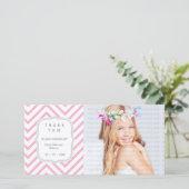 Chevron rose - tout Merci d'occasion (Debout devant)