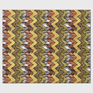 Chevron Safari Cadeaupapier