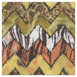 Chevron Safari Stof
