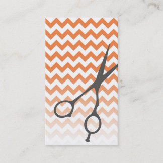 Chevron Shears Barber/Cosmetoloog Visitekaartje