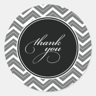 CHEVRON STRIPES ÉTIQUETTES MERCI