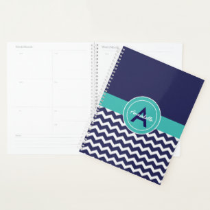 Chevron Turquoise bleu