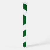 Chevron Vert Foncé et Blanc (Côté droit)