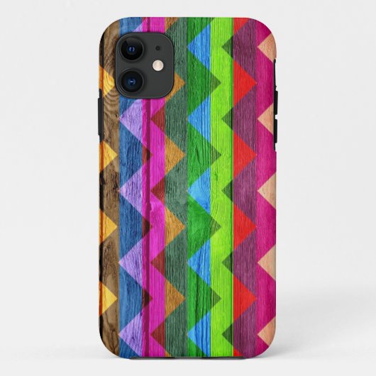 Chevron Wood Abstract #9 Case-Mate iPhone Case (Achterkant)
