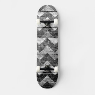 Chevron Wood Abstract Skateboard