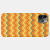 Chevron zigzag motif orange jaune coque iphone (Dos (Horizontal))
