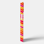 Chevron zigzag patroon kleurrijke roze doos Case-Mate iPhone case (Achterkant / Rechts)