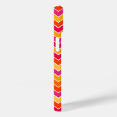 Chevron zigzag patroon met een zijkleur Case-Mate iPhone case (Achterkant / Rechts)