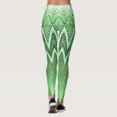 Chevron zigzag "Ratti_Creative_Arts" Legging (Achterkant)