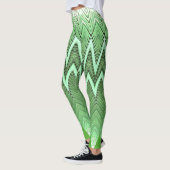 Chevron zigzag "Ratti_Creative_Arts" Legging (Links)