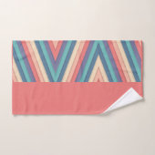 Chevron Zigzag Stripes Motif sans couture (Serviette à main)