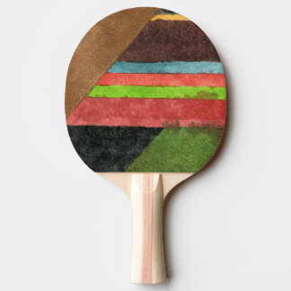 "Chevrons" Abstract ontwerp pingpongpeddel Tafeltennisbatje