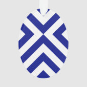 Chevrons bleu et blanc (dos)