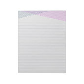 Chevrons croisés, bloc-notes (Tourné)