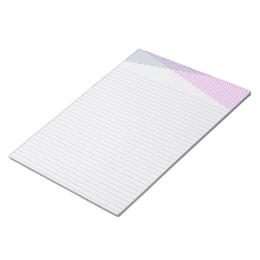 Chevrons croisés, bloc-notes (Incliné)