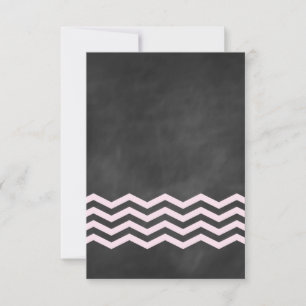 Chevrons op Chalk RSVP