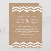 Chevrons over de uitnodiging tot het indienen van (Voorkant / Achterkant)