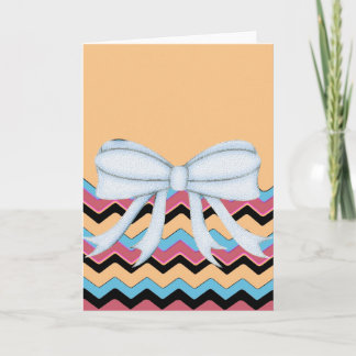 Chevrons Patroon Douche Party Kantoor Destiny Bedankkaart