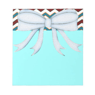 Chevrons Patroon Douche Party Kantoor Destiny Notitieblok