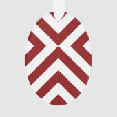 Chevrons rouges et blancs (dos)