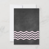 Chevrons sur Chalk RSVP (Devant)
