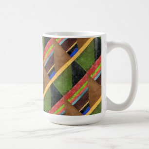 "Chevrons" Tiled Abstract Design Mug