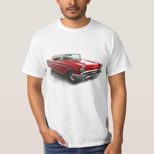 Chevy57-34b, 1957 t-shirt (Voorkant)