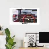 Chevy57 Poster (Thuiskantoor)