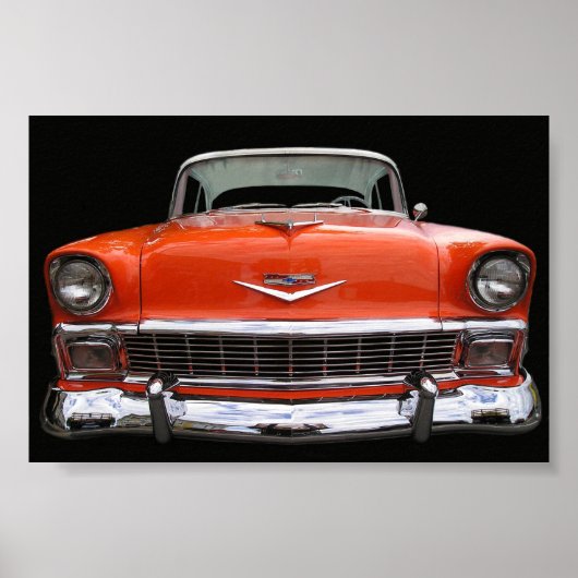 CHEVY 1956 POSTER (Voorkant)