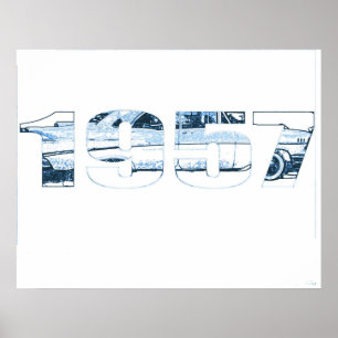 Chevy 1957 poster