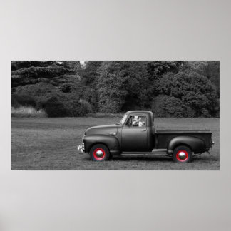 Chevy 3100 Truck Poster