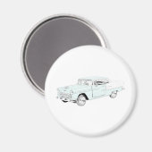 Chevy Bel Air 1955 Magneet (Voorkant / Achterkant)