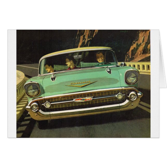 Chevy Bel Air 1957 (Voorkant Horizontaal)