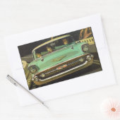 Chevy Bel Air 1957 Rechthoekige Sticker (Envelop)