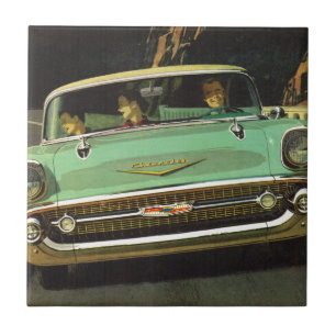 Chevy Bel Air 1957 Tegeltje
