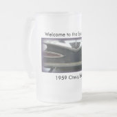 Chevy Bel Air 1959 Matglas Bierpul (Voorkant links)