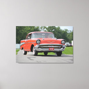 Chevy Bel-Air Canvas 1957 Afdruk