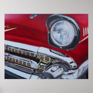 Chevy Bel Air Poster 1957